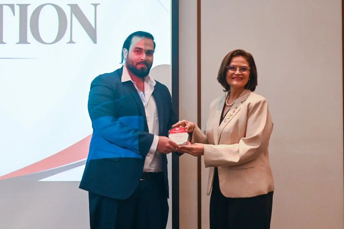 Sultan Baig is recognised as a member sponsor